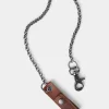 Best Joe Browns Leather Trim Belt Loop Chain Silver