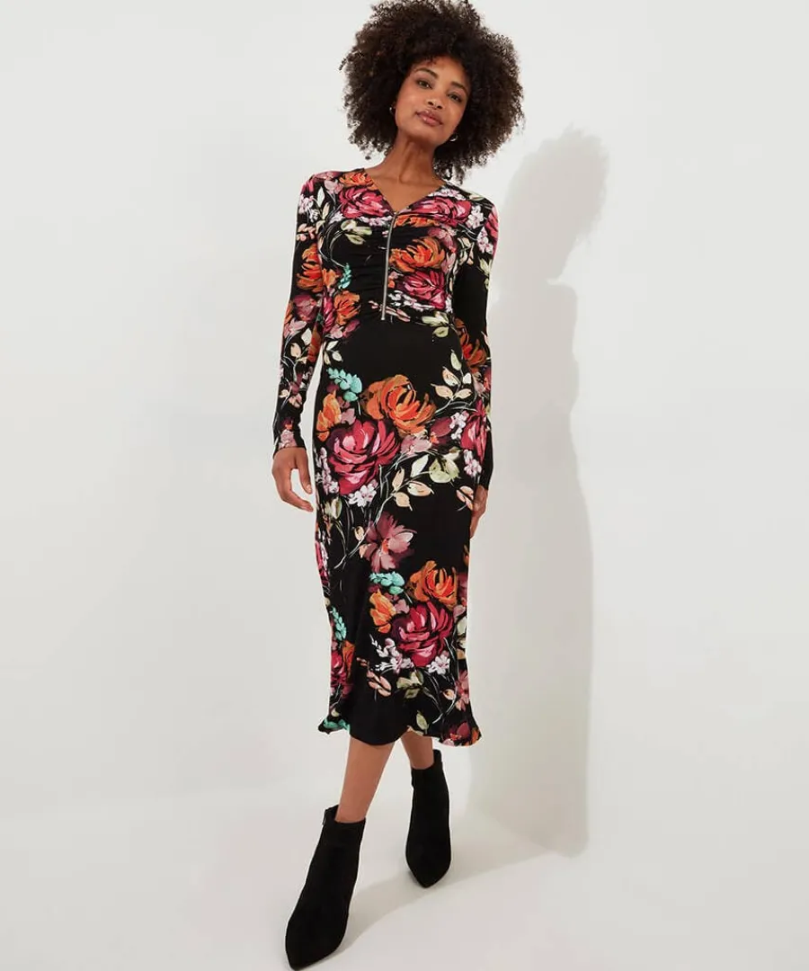 lucy_zip_through_jersey_d_2.webp Cheap Joe Browns Lucy Zip Through Jersey Dress Black