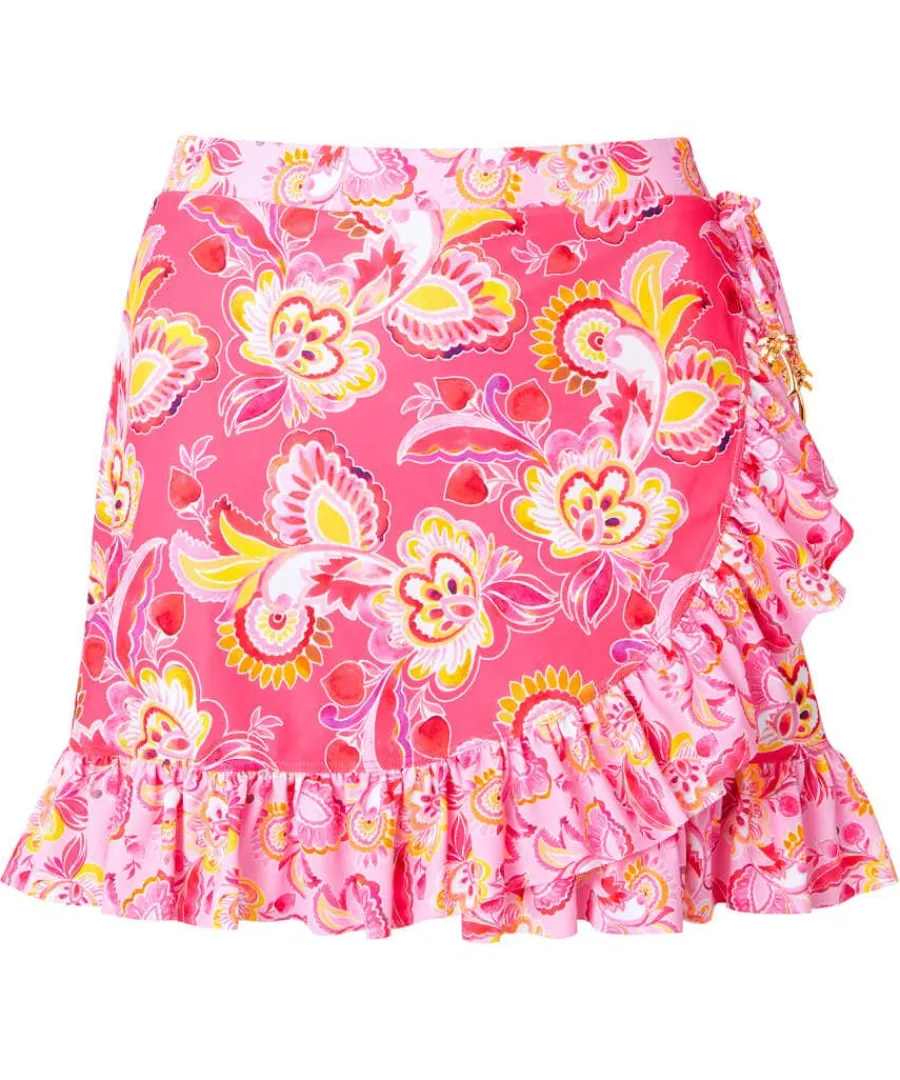 malibu_beach_swim_skirt_0.webp Hot Joe Browns Malibu Beach Swim Skirt Pink Multi
