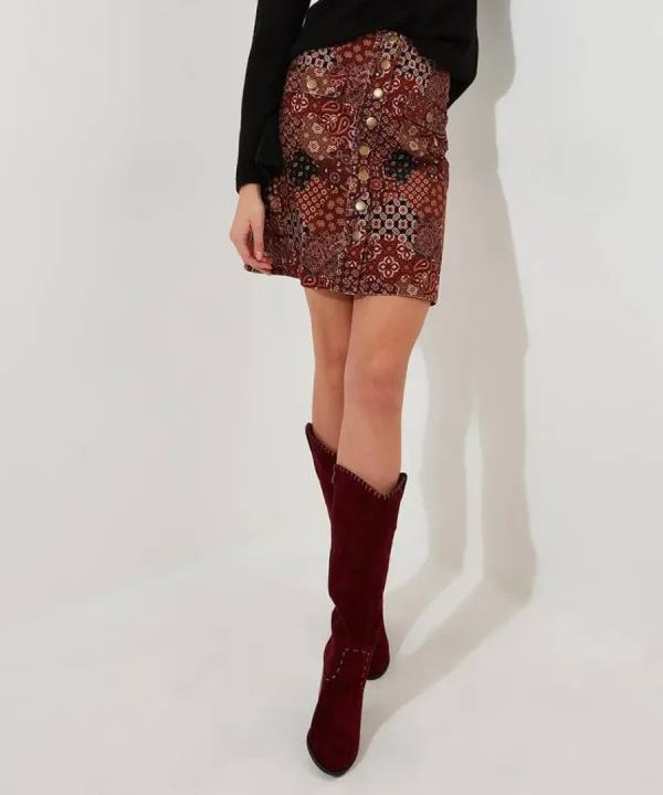 Sale Joe Browns Perfect Patchwork Skirt Brown