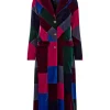 New Joe Browns Perfectly Patchwork Coat Multi