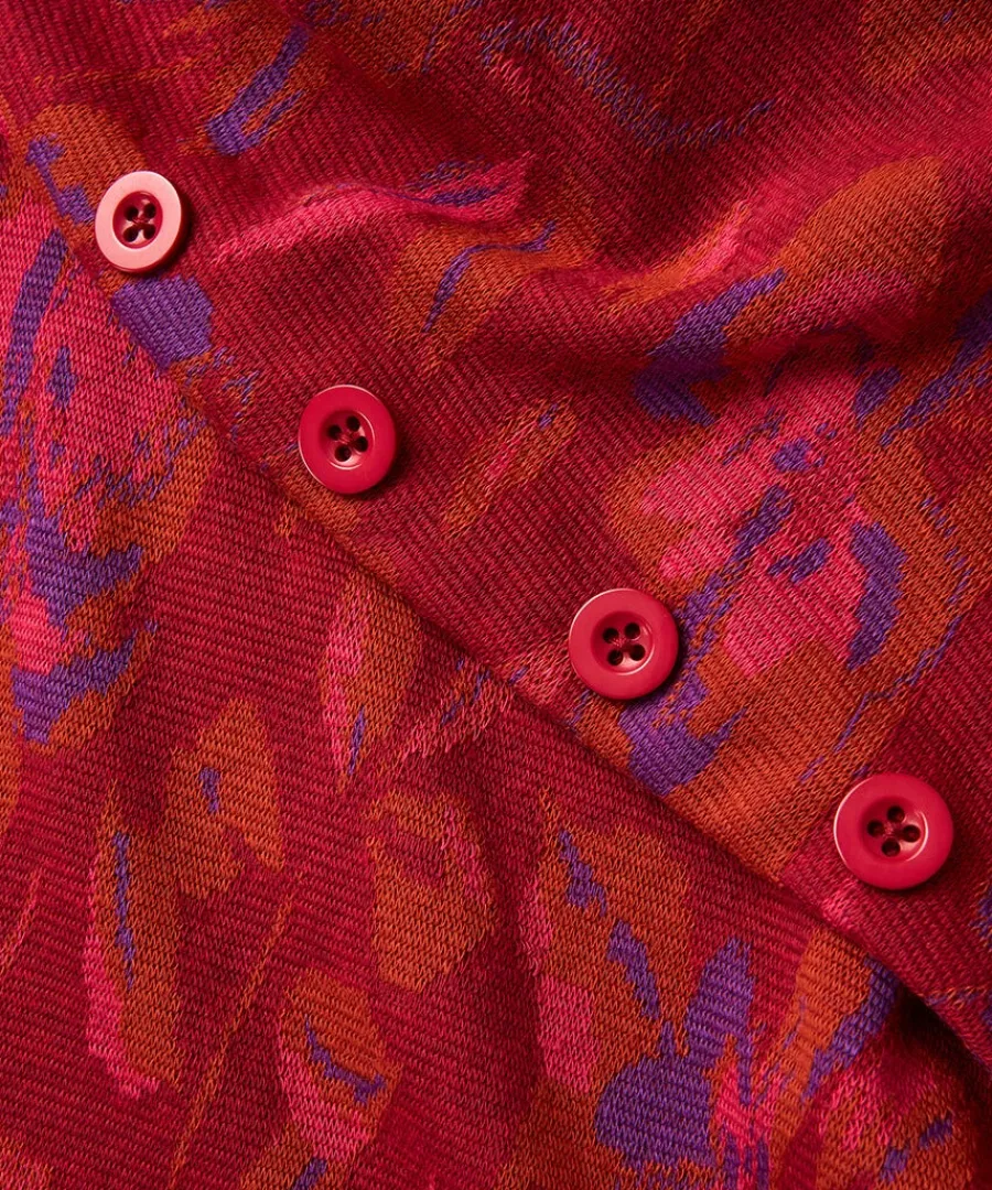 rich_florals_jacquard_tun_3.webp Best Joe Browns Rich Florals Jacquard Tunic Raspberry
