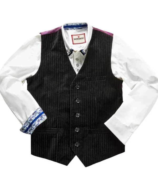 Discount Joe Browns Rockstar Waistcoat Black