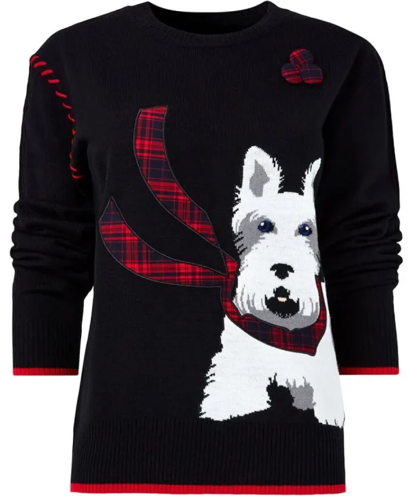 Outlet Joe Browns Scottie Jumper Black