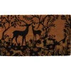 Shop Joe Browns Secret Forest Doormat Black