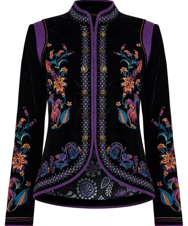 Flash Sale Joe Browns Show Stopper Embroidered Boutique Jacket Black