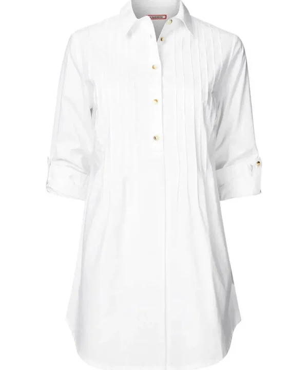 Store Joe Browns Simon's Longline Blouse White