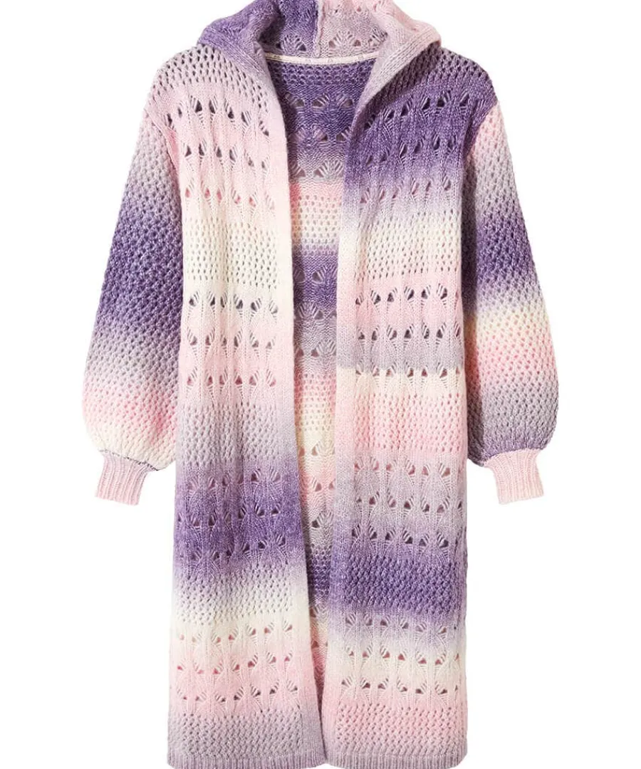 sloe_joes_ombre_cosy_long_0.webp Clearance Joe Browns Sloe Joes Ombre Cosy Longline Cardigan Multi