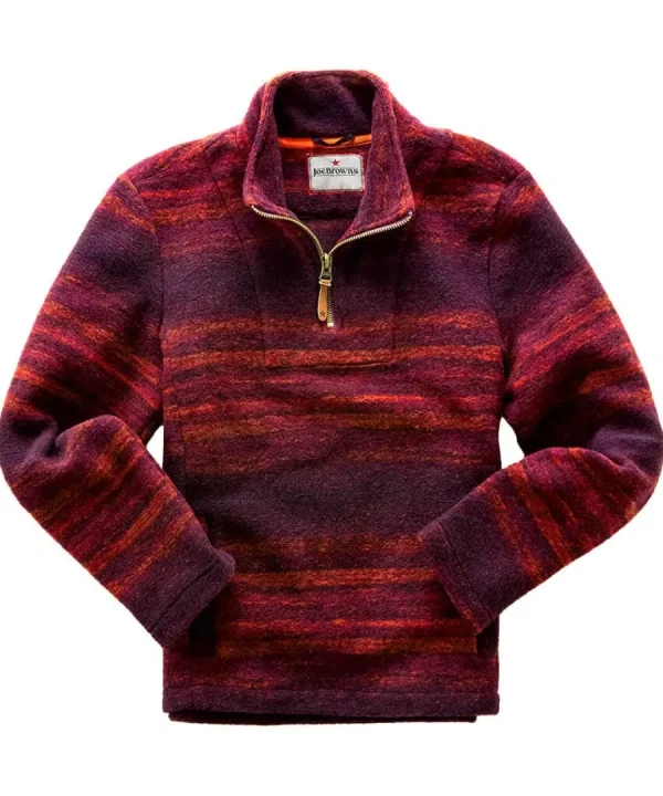 Clearance Joe Browns Sunset Stripe Funnel Purple