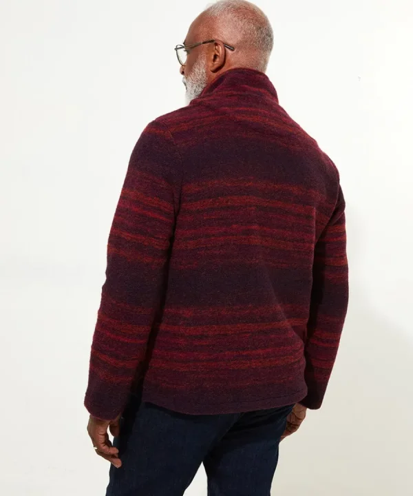 Clearance Joe Browns Sunset Stripe Funnel Purple