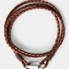 Discount Joe Browns Triple Wrap Mix Leather Bracelet Brown Multi