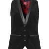 Online Joe Browns Ultimate Velvet Waistcoat Black
