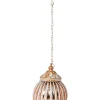 Hot Joe Browns Vietnamese Luminous LED Hanging Lantern Gold