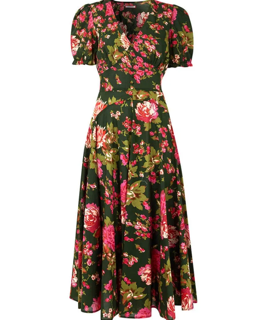 vintage_dreams_dress_0.webp Discount Joe Browns Vintage Dreams Dress Green