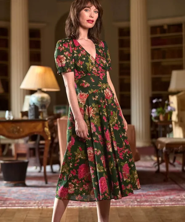 Discount Joe Browns Vintage Dreams Dress Green