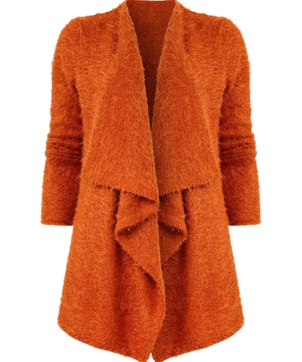 Cheap Joe Browns Waterfall Cardigan Orange