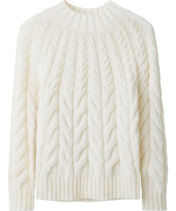 Online Joe Browns Winter Walks Cable Knit Jumper Cream
