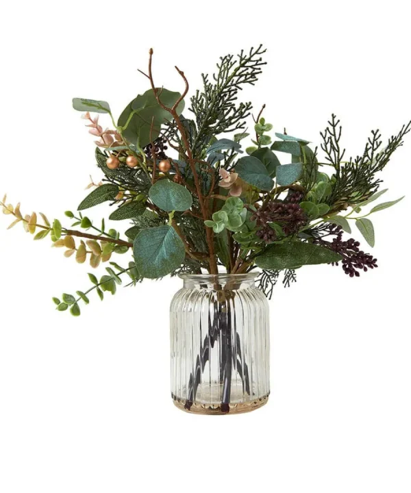 Best Joe Browns Winter's Wish Rustic Eucalyptus Arrangement Green