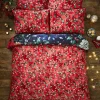 Store Joe Browns Wondrous Woodland Festive Reversible Duvet Set Blue