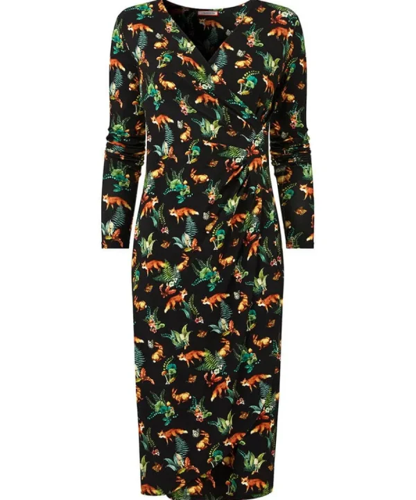 Online Joe Browns Woodland Wonder Jersey Dress Black